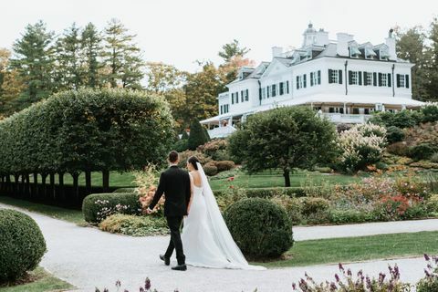 vjenčanje na gori, bivša kuća Edith Wharton u Lenoxu, Massachusetts