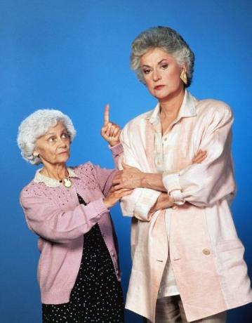 Bea Arthur i Estelle Getty u Zlatnim djevojkama