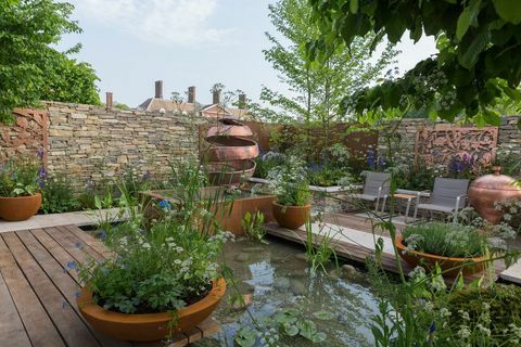 The Silent Pool Gin Garden koji je dizajnirao David Neale - Space to Grow - Chelsea Flower Show 2018