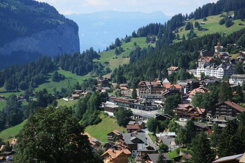 Švicarska, Berner Oberland Alps