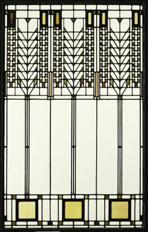 Vitraž vitraja Frank Lloyd Wright-a Martin House Tree of Life
