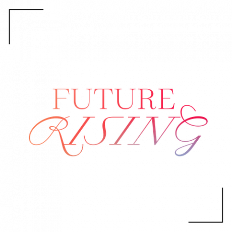 grafika ružičastog teksta koji kaže 'budućnost raste'