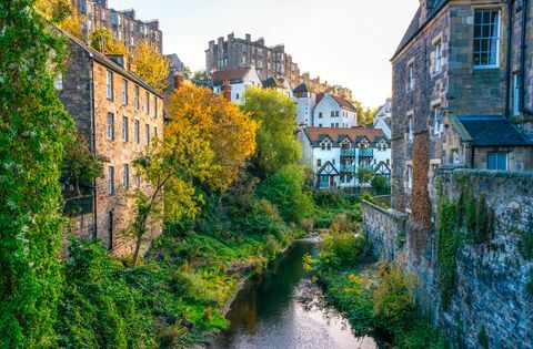 Edinburgh - arhitektura oko Vodene vode