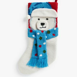 Božićna čarapa Boucle Polar Bear, Multi