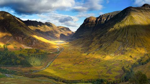 glen coe škotska