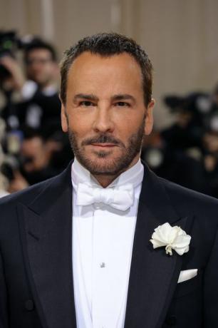 new york, new york 2. svibnja tom ford prisustvuje met gala 2022. slavi 