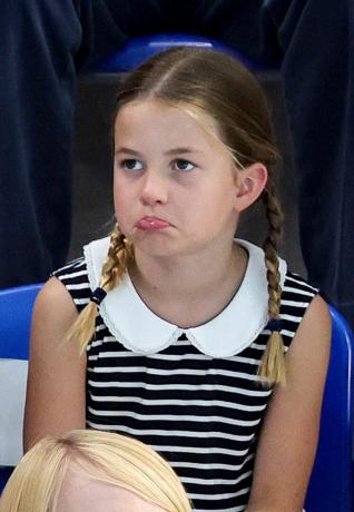birmingham, engleska 2. kolovoza princeza charlotte od cambridgea posjećuje vodeni centar Sandwell tijekom Igara Commonwealtha 2022. 2. kolovoza 2022. u Birminghamu, Engleska, fotografija chrisa jacksongettyja slike