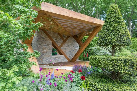 morgan stanley vrt dizajniran od chris beardshaw pod pokroviteljstvom morgan stanley rhs chelsea show cvijeća 2017