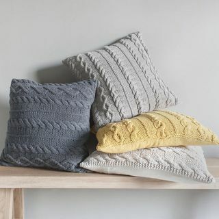 Beeba Cable Knit Cushion