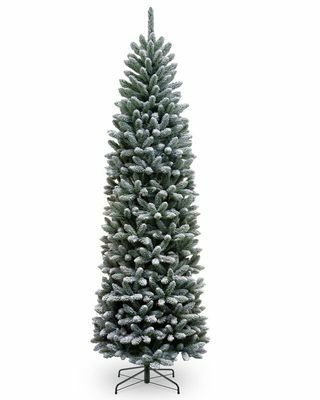 Snježno umjetno božićno drvce zelene jele od 6 stopa