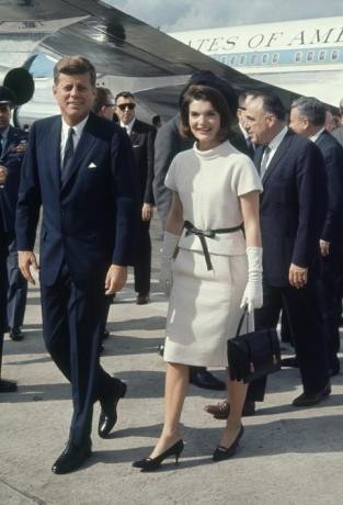 John F. Kennedy i Jackie Kennedy dan prije atentata na JFK