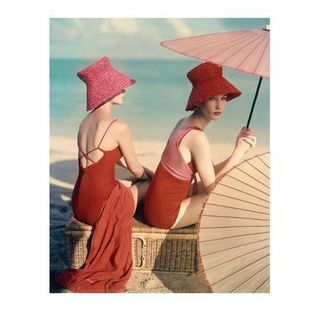 Vogue - siječanj 1959. - Pod suncobranima